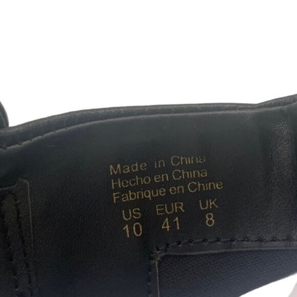 NWT Draper James Leather Tegan Boot Black Size 10 - Picture 6 of 15